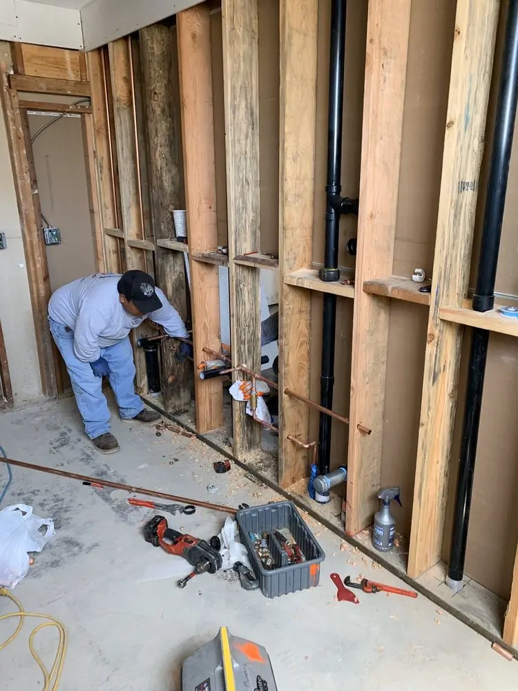 Commercial rough-in plumbing for Water Heater Replacement in Villa Park